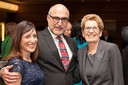 Leen Al Zaibak, Raja Khouri and Premier Kathleen Wynne