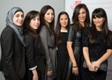 Asmaa Awad, Farah Al Hasso, Noor Al-Hasso, Dina Musa, Wafaa Hasan and Maysoon Abusoud