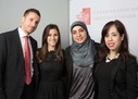 Maged Masad, Noura Sakkijha, Asmaa Awad and Farah Al Hasso
