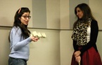 Lynn Al Nasser, MESA UofT and Nancy Bayoumi, CAI Youth Committee