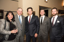 Sylvia Fazzolari, Vice-President, TD Business Banking, Brian Levitt, Chair of the Board, TD Bank Group, Rodney Miller, Senior Vice President and Portfolio Manager, TD Wealth with TD executive team members. 