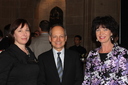 Janet Carding, Director & CEO, Royal Ontario Museum, Meric Gertler, President of the UofT, Dianne Lister, President & CEO, ROM Governors
