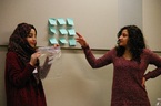 Ayah Al Oballi, UofT and Nour Nusa, CAI Youth Committee