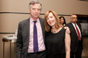 John McGrath and Rita Davies, Chair of the Ontario Arts Council